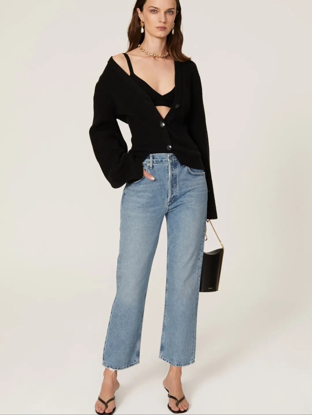AGOLDE RIPLEY STRAIGHT JEANS SIZE 27